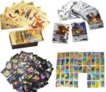 ZEKWON Pokemon Cards Pack 40 Pcs Playing Card Game for Kids All Rare Series V Max GX High HP Collection 10 Gold 10 Silver 10 Black 10 Rainbow Special Edition Trading Card Set (40 Pcs Pokemon Cards) - Image 2